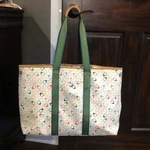 Very loved, Authentic Extra Large Coach tote